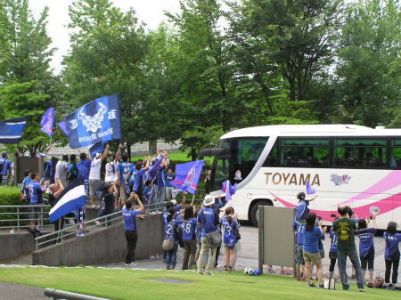 「雷」を観に富山へ　～第19節・カターレ富山戦～