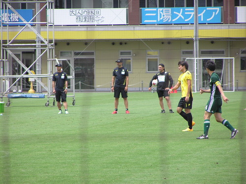 練習試合　vs明海大学　○4-0