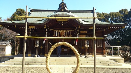 必勝祈願＠姉埼神社